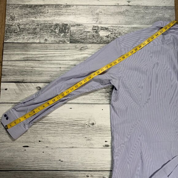 Eton Contemporary Striped Dress Shirt - Picture 11 of 11